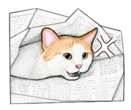 Lovely Cat Sticker sticker #2090331