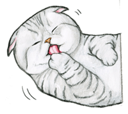 Lovely Cat Sticker sticker #2090338