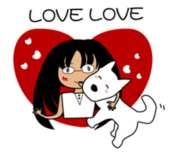 It is a kishu dog sticker #2090592