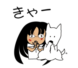 It is a kishu dog sticker #2090594