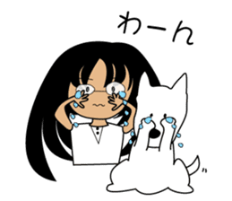 It is a kishu dog sticker #2090595