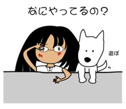 It is a kishu dog sticker #2090599