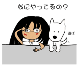 It is a kishu dog sticker #2090599