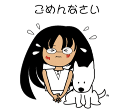 It is a kishu dog sticker #2090601