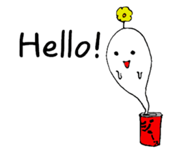 Ghost from various places sticker #2090701