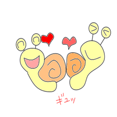 Feeling of the snail