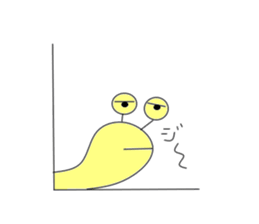 Feeling of the snail sticker #2090904