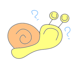 Feeling of the snail sticker #2090916
