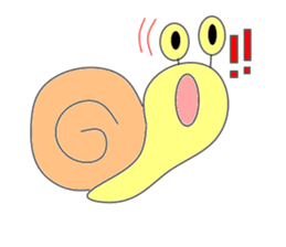 Feeling of the snail sticker #2090920