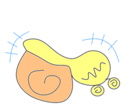 Feeling of the snail sticker #2090928