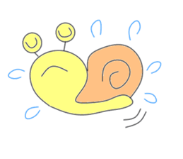 Feeling of the snail sticker #2090938
