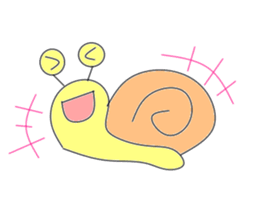 Feeling of the snail sticker #2090939