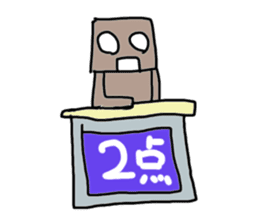 Robot Sticker sticker #2091081