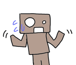 Robot Sticker sticker #2091083