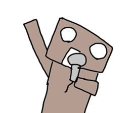 Robot Sticker sticker #2091089