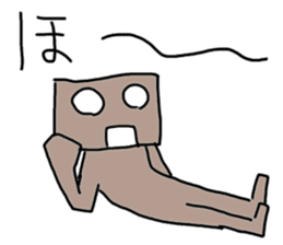 Robot Sticker sticker #2091090