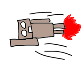 Robot Sticker sticker #2091093