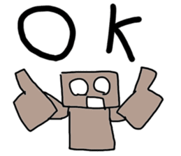 Robot Sticker sticker #2091095