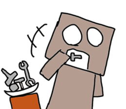 Robot Sticker sticker #2091098