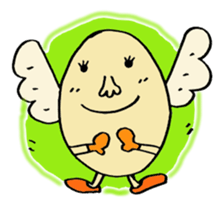 EGG MAN&CAT sticker #2091927