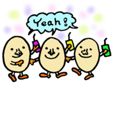 EGG MAN&CAT sticker #2091932