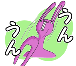 super-long-ear-bunny sticker #2092455