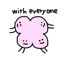 The pale-colored aliens sticker #2092606