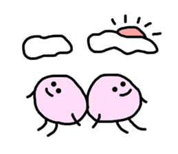 The pale-colored aliens sticker #2092619