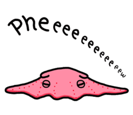 A cute Japanese pancake devilfish sticker #2092712