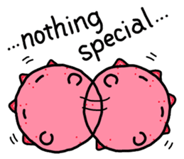 A cute Japanese pancake devilfish sticker #2092731