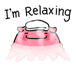 A cute Japanese pancake devilfish sticker #2092734