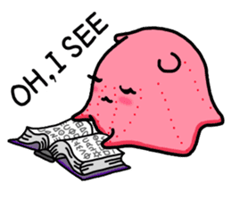 A cute Japanese pancake devilfish sticker #2092738