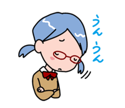 School Girl Sticker sticker #2093105