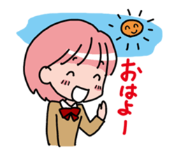 School Girl Sticker sticker #2093114