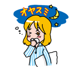 School Girl Sticker sticker #2093115