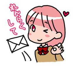 School Girl Sticker sticker #2093118