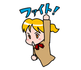 School Girl Sticker sticker #2093127