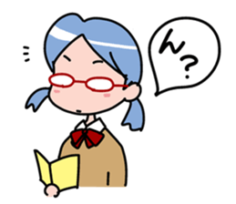 School Girl Sticker sticker #2093137