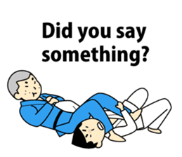 Talking by Judo sticker #2093318