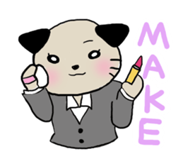 Pugko and friends sticker #2093412