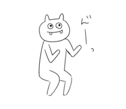 White guy mysterious sticker #2093496