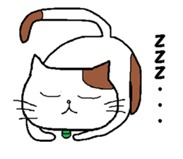 Feelings and daily life of tabby cat sticker #2094187