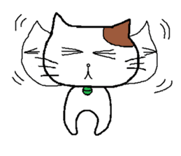 Feelings and daily life of tabby cat sticker #2094190