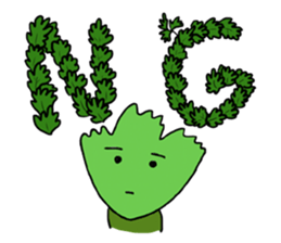 The cute coriander stikers sticker #2094426