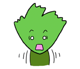 The cute coriander stikers sticker #2094427