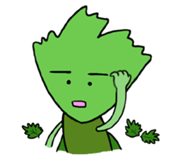 The cute coriander stikers sticker #2094441