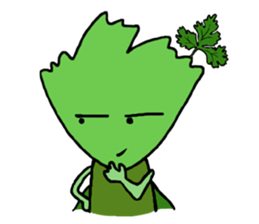 The cute coriander stikers sticker #2094442
