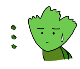 The cute coriander stikers sticker #2094444