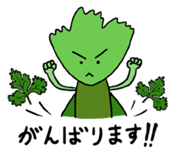 The cute coriander stikers sticker #2094450