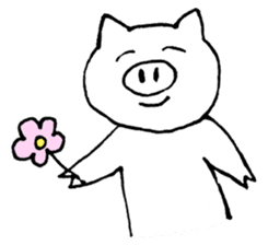 Cute Pig Tocoton sticker #2094586
